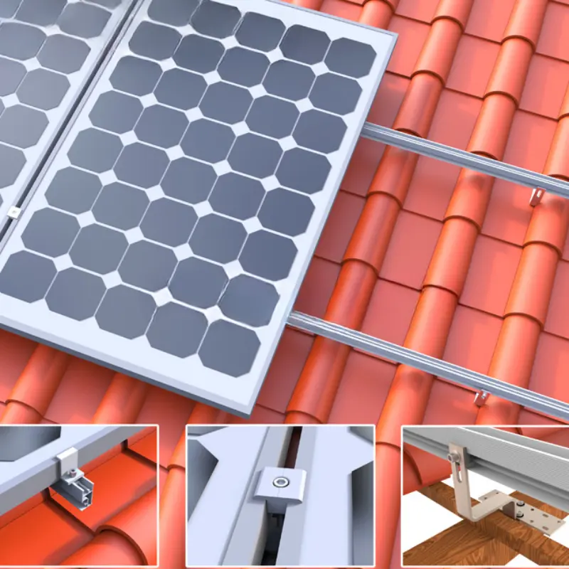 Aluminum profile for solar panel mounting bracket and PV racking system